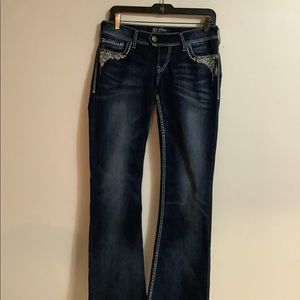 Women’s Silver Tuesday Jeans.